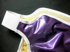 画像3: Newコンセプト！オムツカバー♪P&Pセクシーグロスパープルメタリック内側ラバーバージョン (3)