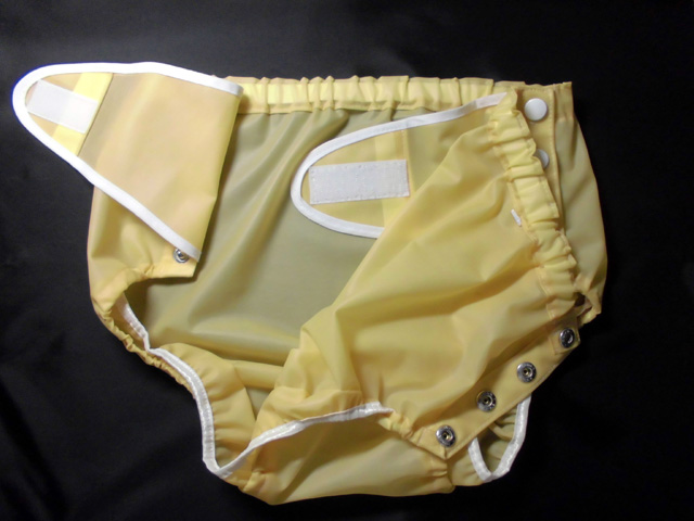 画像3: プレア/Osmrk製大人用オムツカバー/希少素材国産のあめゴムタイプ (3)